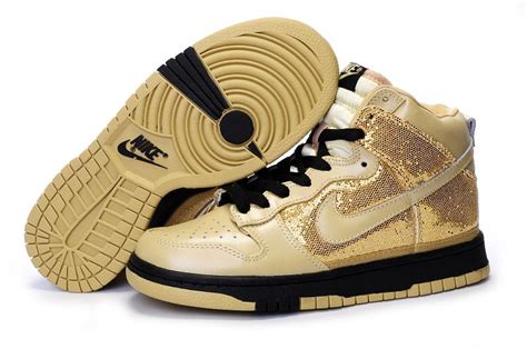 nike golden sneakers|golden Nike shoes for kids.